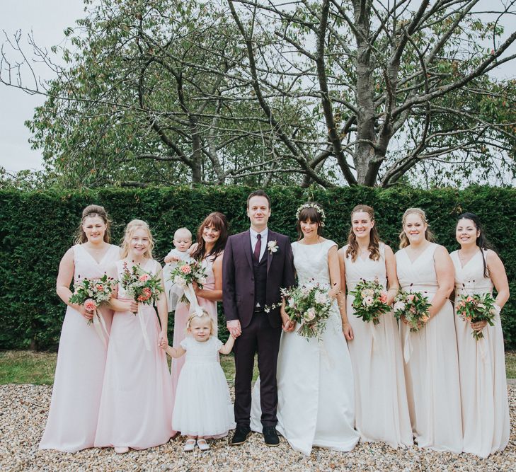 Wedding Party in Pastels