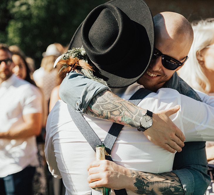 Carly Rowena Fitness & Lifestyle Vlogger Marries Trainer Husband Leon Wearing Grace Loves Lace For A Surprise Wedding At Fishley Hall With Food Trucks