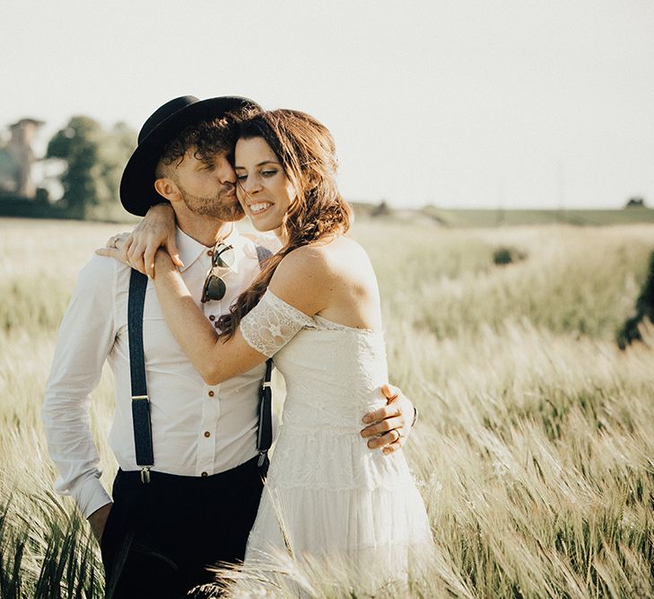 Carly Rowena Fitness & Lifestyle Vlogger Marries Trainer Husband Leon Wearing Grace Loves Lace For A Surprise Wedding At Fishley Hall With Food Trucks