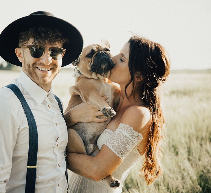 Carly Rowena Fitness & Lifestyle Vlogger Marries Trainer Husband Leon Wearing Grace Loves Lace For A Surprise Wedding At Fishley Hall With Food Trucks