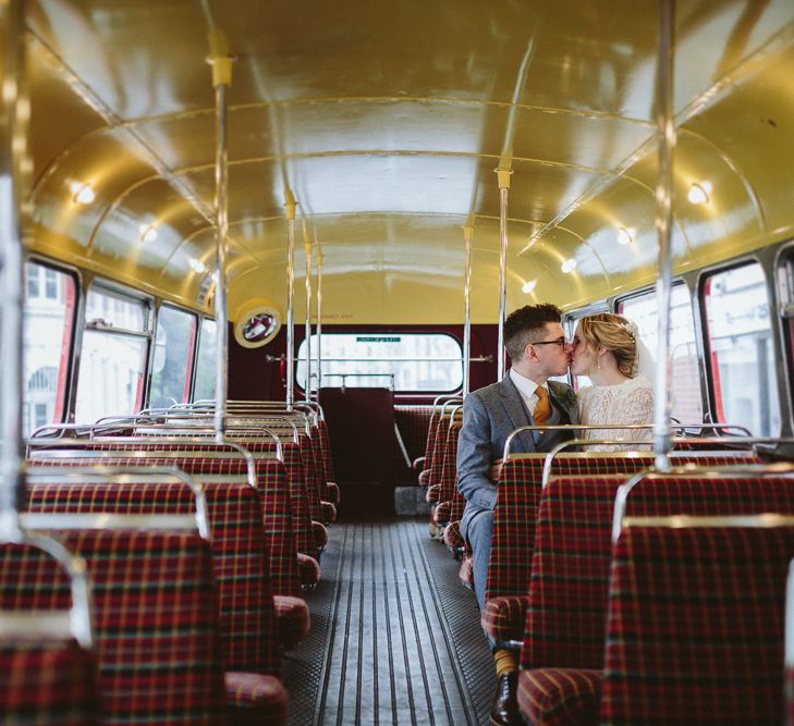 Red London Bus Wedding Transport