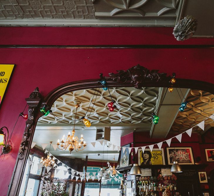 Vintage Inspired Decor For A Wedding At The Peasant Clerkenwell