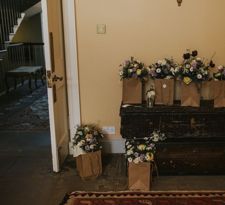 Bride In Suzanne Neville For A Rustic Wedding At The Byre Of Inchyra Scotland With Images From Maureen Du Preez