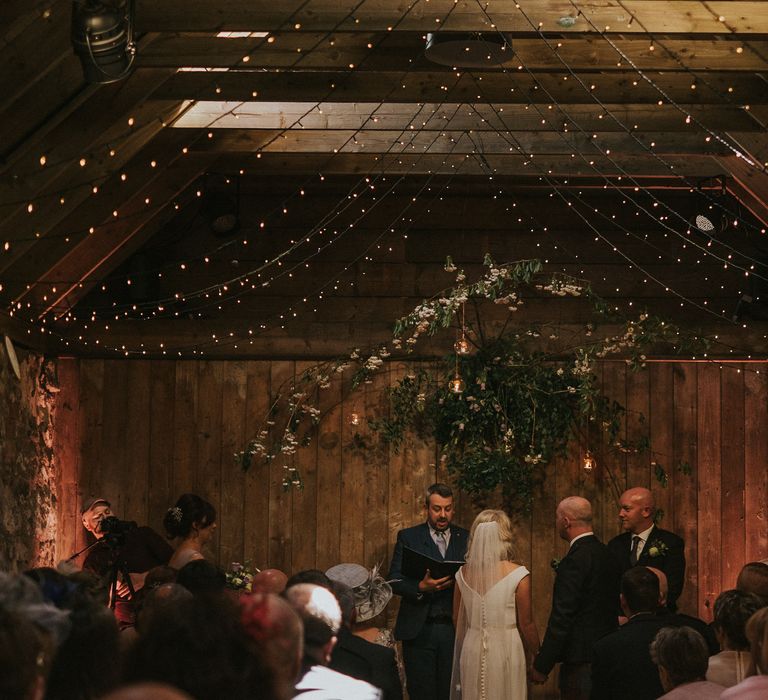 Bride In Suzanne Neville For A Rustic Wedding At The Byre Of Inchyra Scotland With Images From Maureen Du Preez