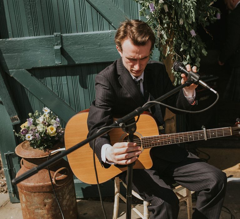 Bride In Suzanne Neville For A Rustic Wedding At The Byre Of Inchyra Scotland With Images From Maureen Du Preez