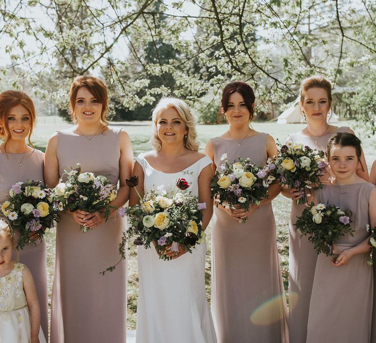 Bride In Suzanne Neville For A Rustic Wedding At The Byre Of Inchyra Scotland With Images From Maureen Du Preez