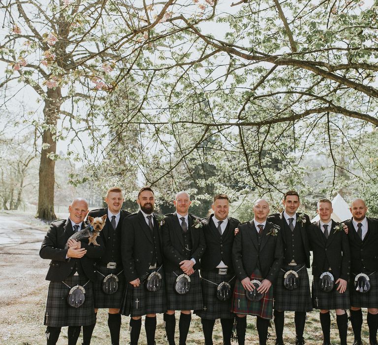 Bride In Suzanne Neville For A Rustic Wedding At The Byre Of Inchyra Scotland With Images From Maureen Du Preez