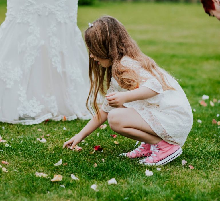 Flower Girl Daughter | Coppa Club, Sonning Wedding | Benjamin Stuart Photography