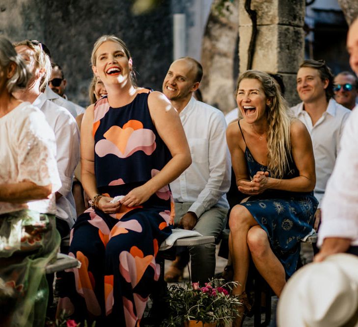 Bohemian Luxe Wedding In Mallorca At Finca Son Bosch With Bride In Made With Love Bridal Gown & Images By Chris & Ruth Photography