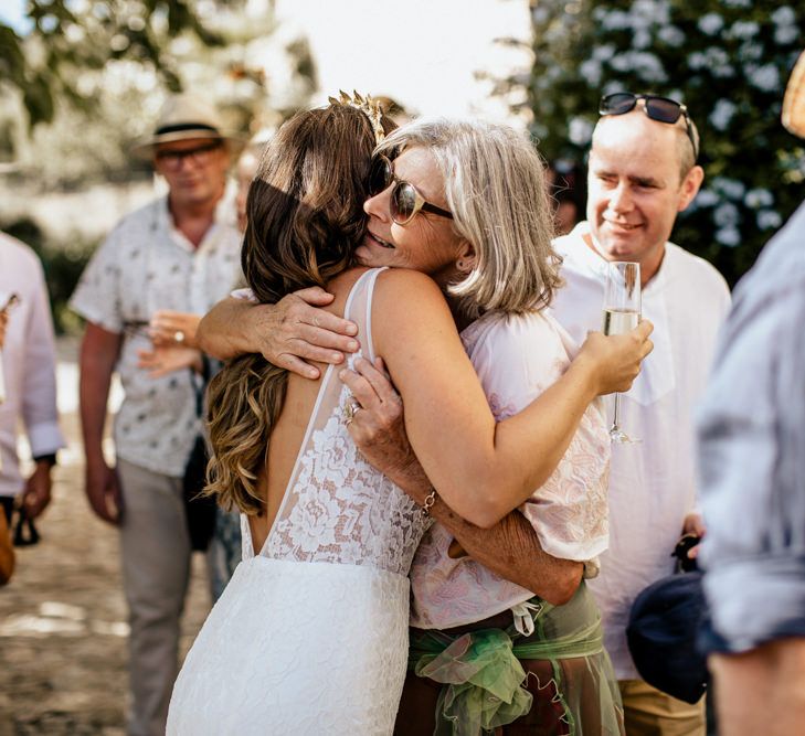 Bohemian Luxe Wedding In Mallorca At Finca Son Bosch With Bride In Made With Love Bridal Gown & Images By Chris & Ruth Photography