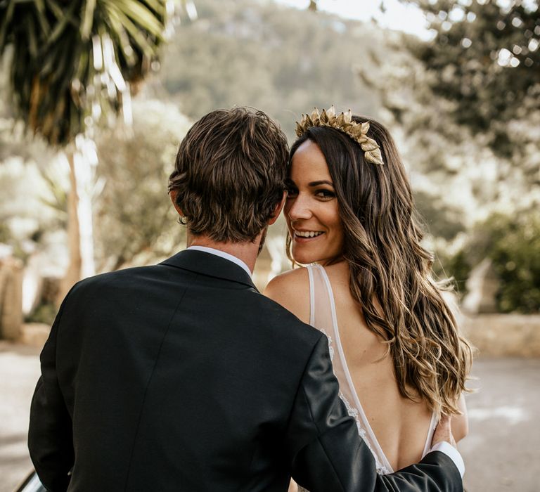 Bohemian Luxe Wedding In Mallorca At Finca Son Bosch With Bride In Made With Love Bridal Gown & Images By Chris & Ruth Photography