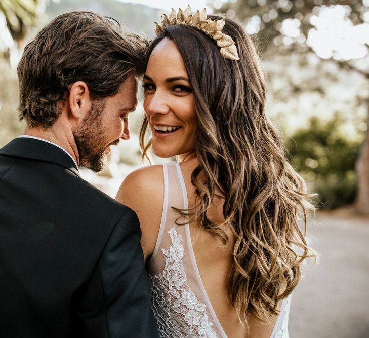 Bohemian Luxe Wedding In Mallorca At Finca Son Bosch With Bride In Made With Love Bridal Gown & Images By Chris & Ruth Photography