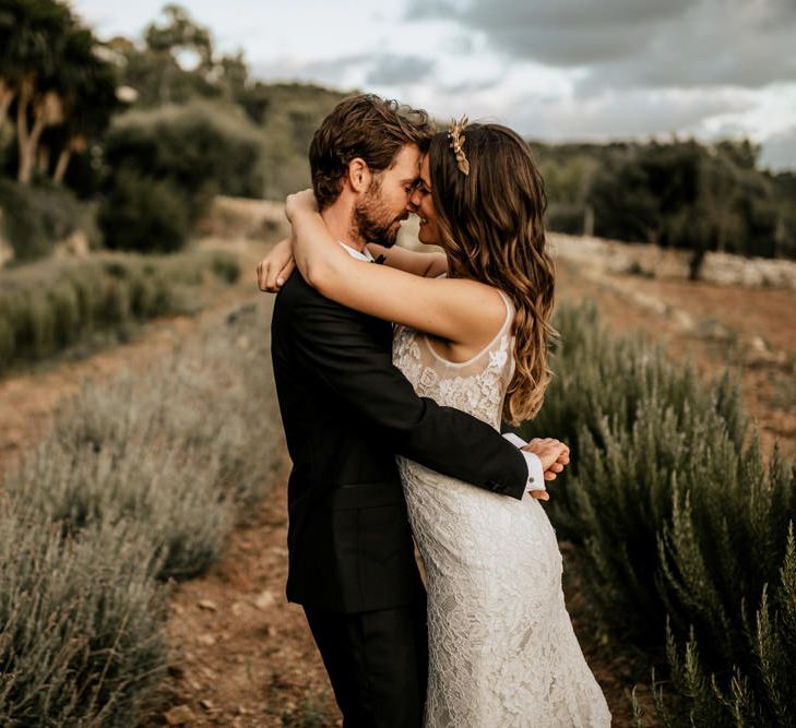 Bohemian Luxe Wedding In Mallorca At Finca Son Bosch With Bride In Made With Love Bridal Gown & Images By Chris & Ruth Photography