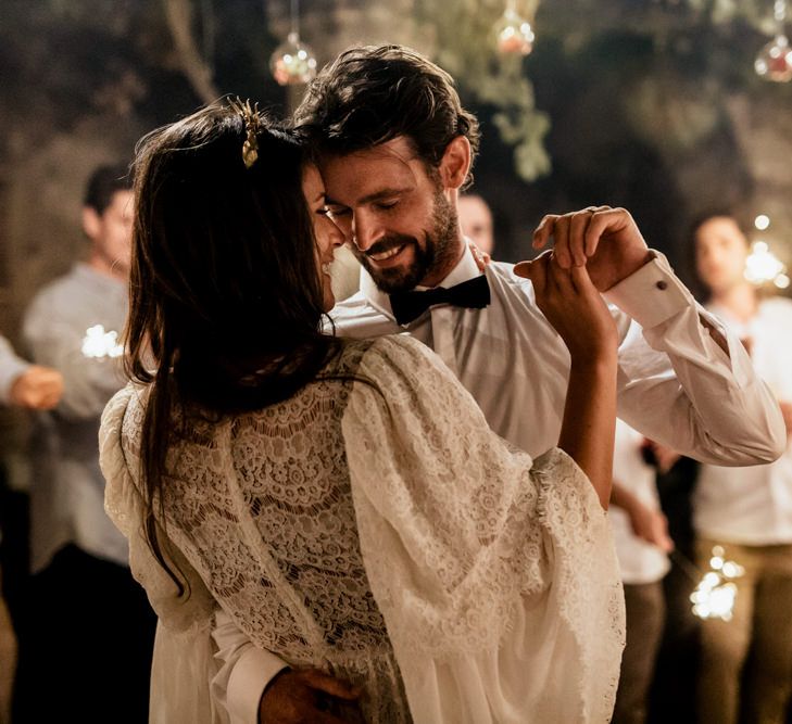 Bohemian Luxe Wedding In Mallorca At Finca Son Bosch With Bride In Made With Love Bridal Gown & Images By Chris & Ruth Photography