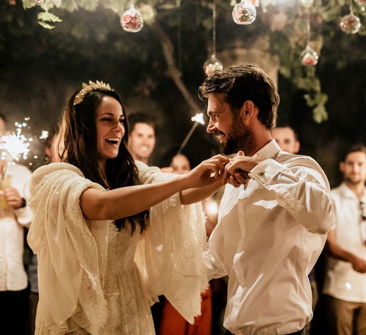 Bohemian Luxe Wedding In Mallorca At Finca Son Bosch With Bride In Made With Love Bridal Gown & Images By Chris & Ruth Photography