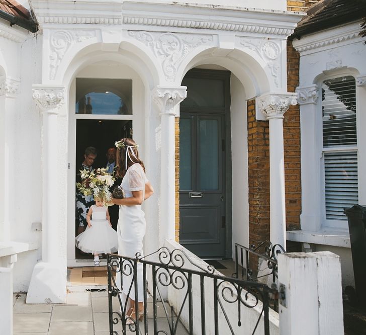 Bride In Charlie Brear Wedding Separates