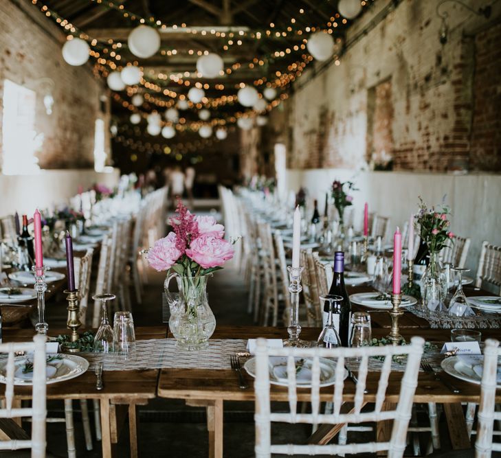 Fishley Hall Rustic Barn Wedding | Darina Stoda Photography