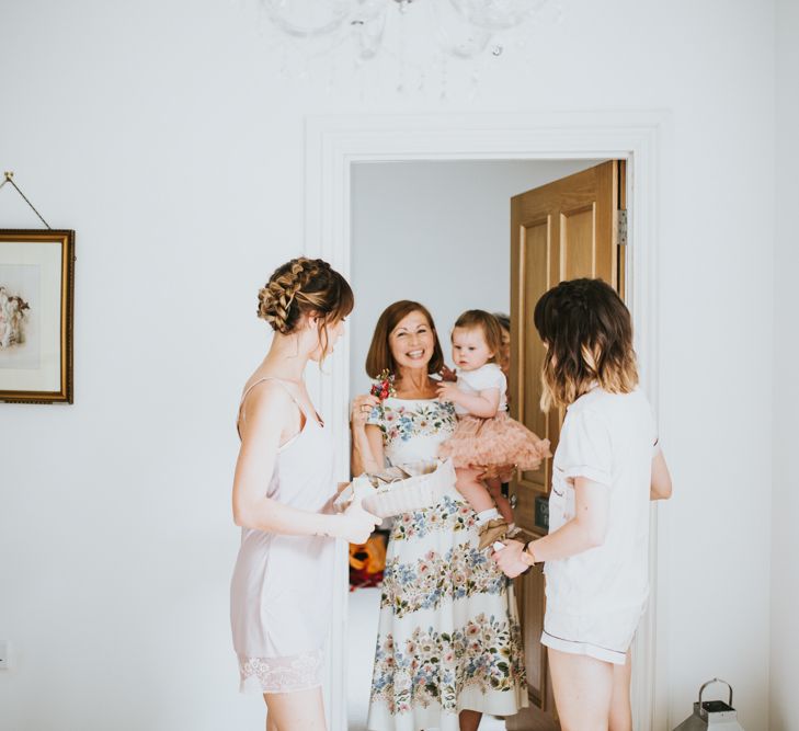 Bridal Preparations | Fishley Hall Rustic Barn Wedding | Darina Stoda Photography