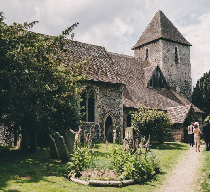 Church Wedding Near Preston Court