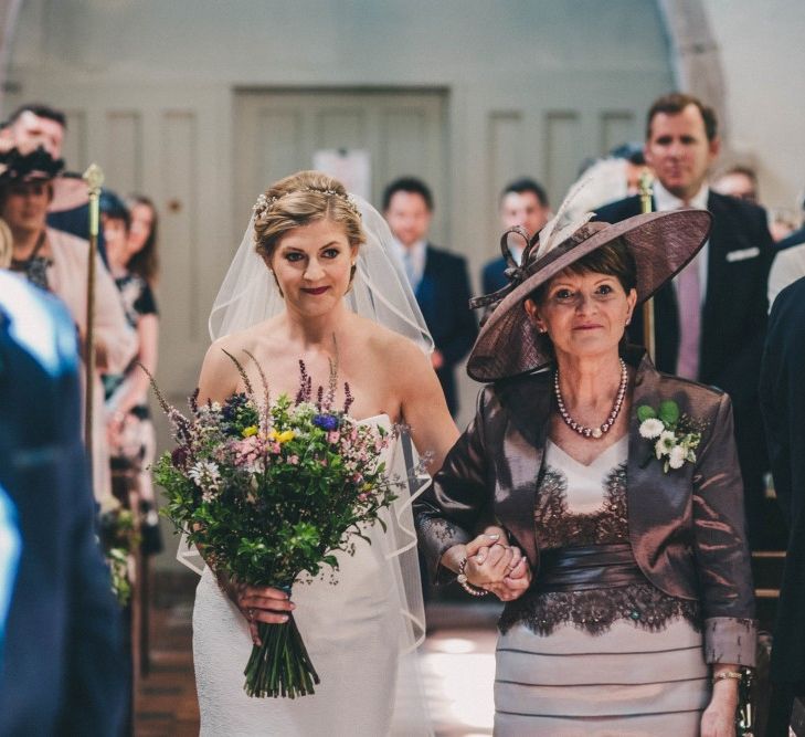 Preston Court Wedding With Bride In Sassi Holford & Groom In Checked Suit By Jack Bunneys With Images From Claire Penn Photography