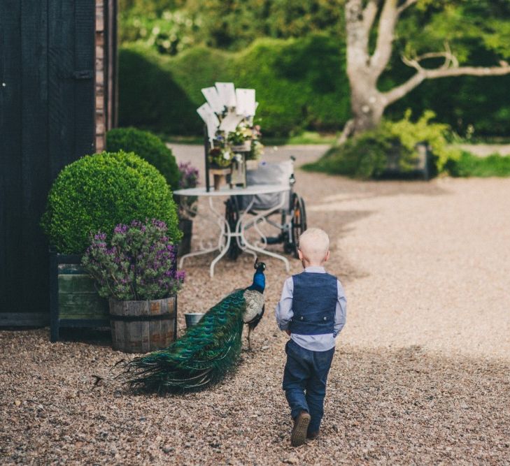 Preston Court Wedding With Bride In Sassi Holford & Groom In Checked Suit By Jack Bunneys With Images From Claire Penn Photography