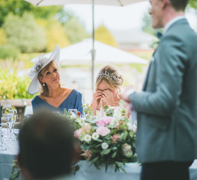 A Pretty Pastel Wedding At Holm House St Donats With Bride In Jesus Peiro And Images From Lewis Fackrell Photography