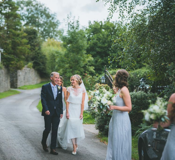 A Pretty Pastel Wedding At Holm House St Donats With Bride In Jesus Peiro And Images From Lewis Fackrell Photography