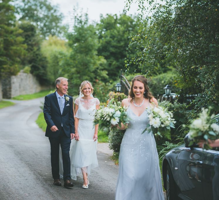 A Pretty Pastel Wedding At Holm House St Donats With Bride In Jesus Peiro And Images From Lewis Fackrell Photography