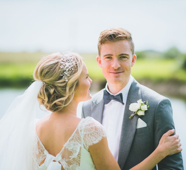 A Pretty Pastel Wedding At Holm House St Donats With Bride In Jesus Peiro And Images From Lewis Fackrell Photography