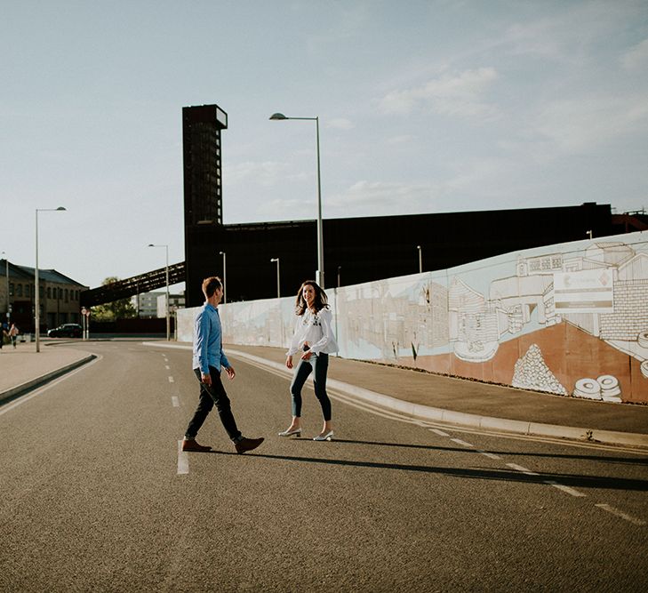 Stylish Engagement Shoot In Hackney Wick With Images By Irene Yap