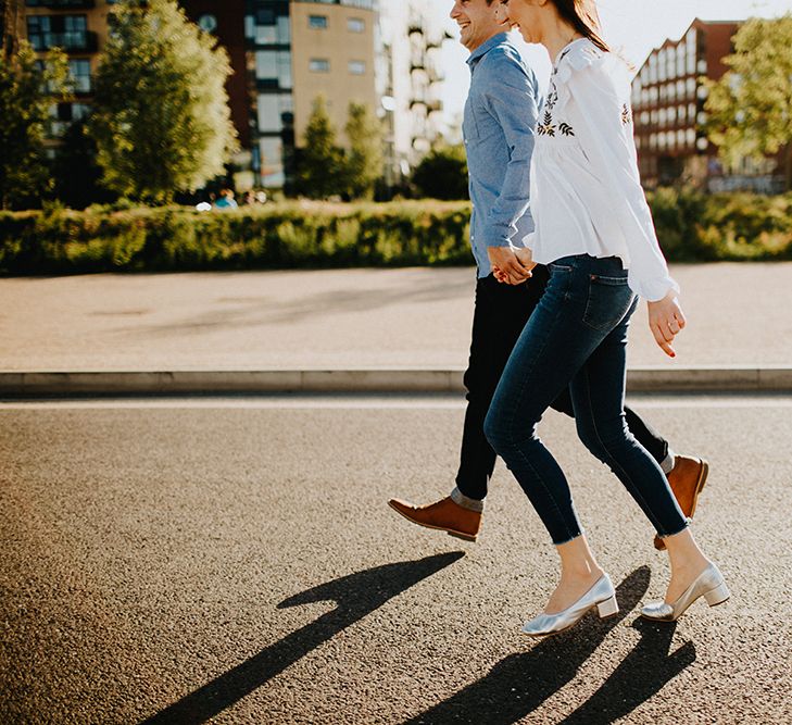 Stylish Engagement Shoot In Hackney Wick With Images By Irene Yap