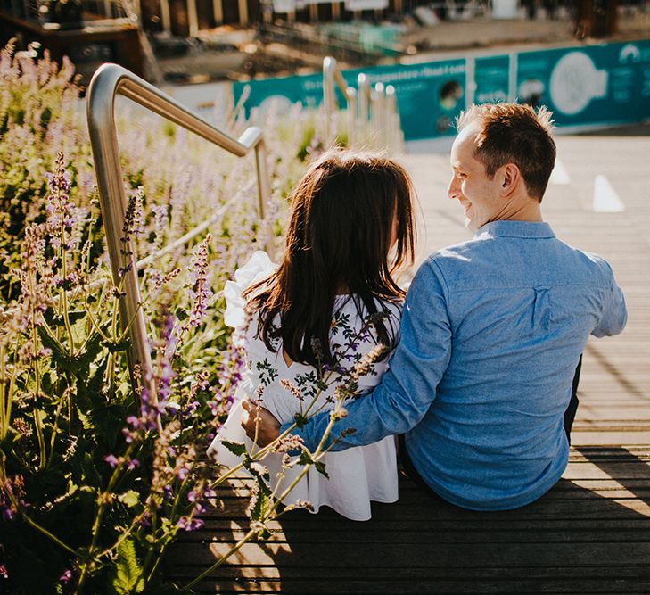 Stylish Engagement Shoot In Hackney Wick With Images By Irene Yap