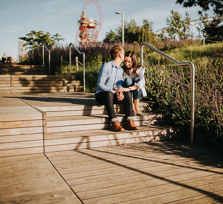 Stylish Engagement Shoot In Hackney Wick With Images By Irene Yap