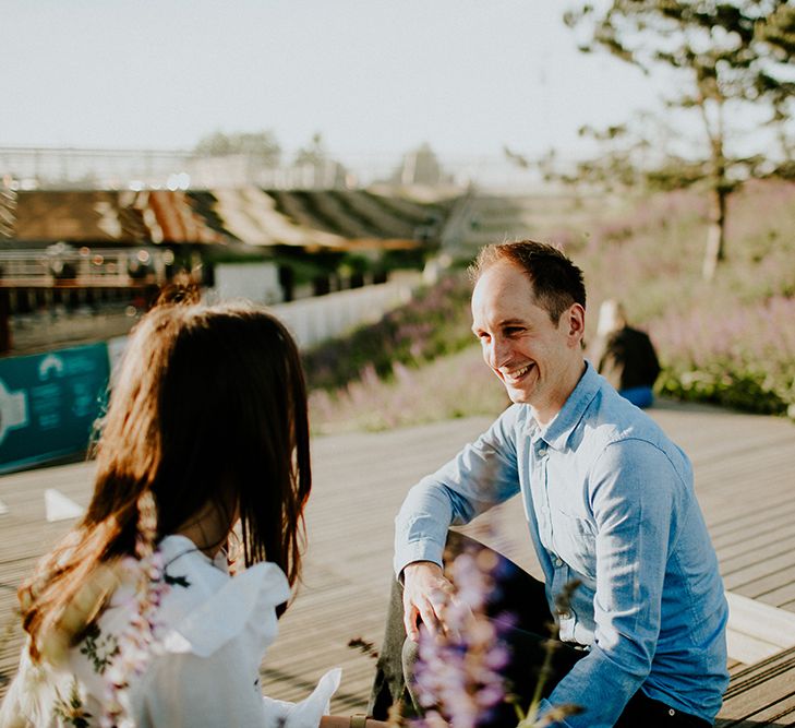 Stylish Engagement Shoot In Hackney Wick With Images By Irene Yap