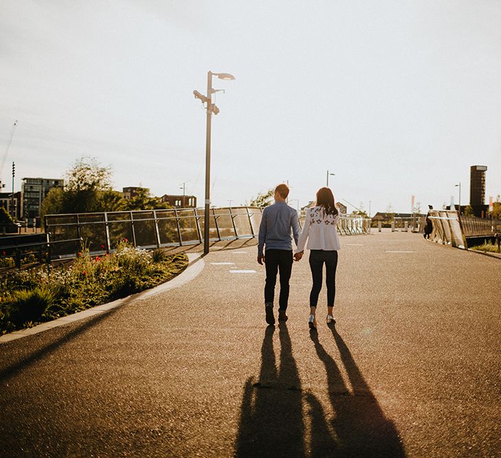 Stylish Engagement Shoot In Hackney Wick With Images By Irene Yap