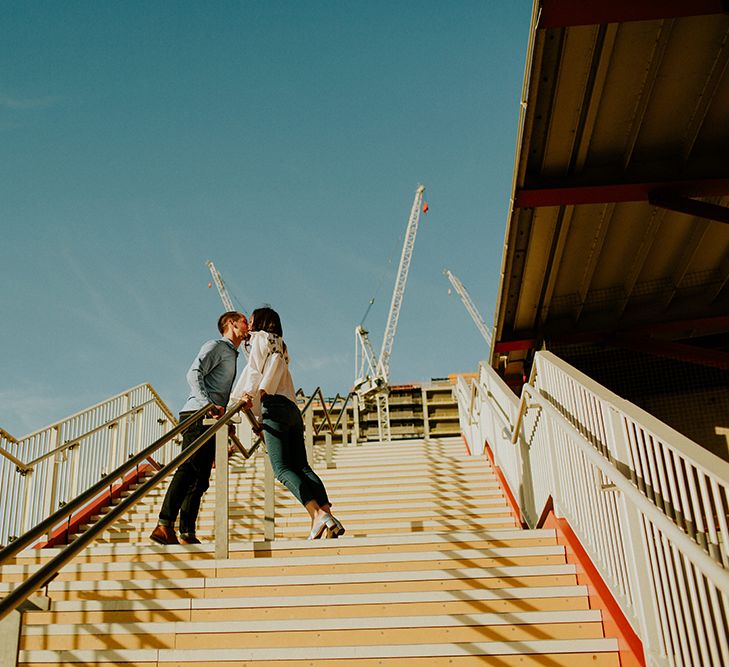 Stylish Engagement Shoot In Hackney Wick With Images By Irene Yap