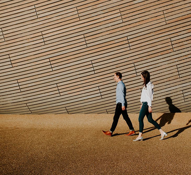 Stylish Engagement Shoot In Hackney Wick With Images By Irene Yap