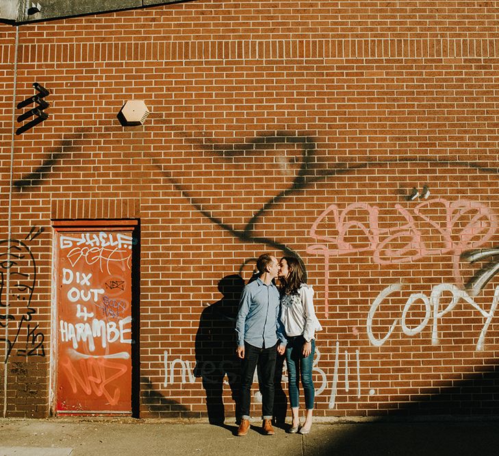 Stylish Engagement Shoot In Hackney Wick With Images By Irene Yap