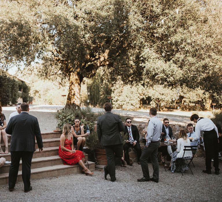 Elegant Destination Wedding In Tuscany At San Galgano Abbey With Bride In Bespoke Dress By Madame Paulette With Images From James Frost Photography