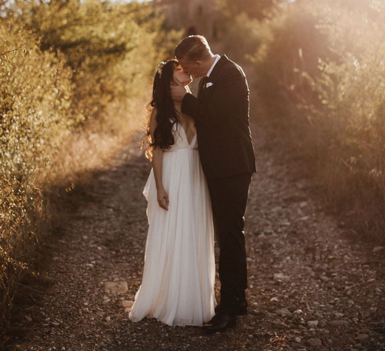 Elegant Destination Wedding In Tuscany At San Galgano Abbey With Bride In Bespoke Dress By Madame Paulette With Images From James Frost Photography