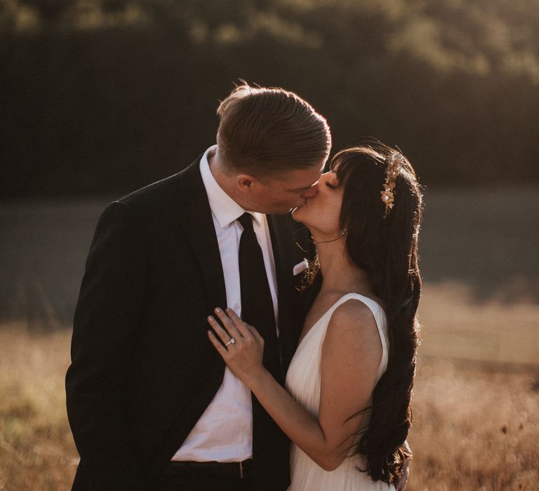 Elegant Destination Wedding In Tuscany At San Galgano Abbey With Bride In Bespoke Dress By Madame Paulette With Images From James Frost Photography