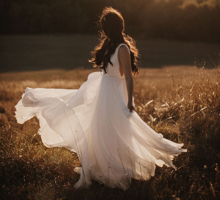 Elegant Destination Wedding In Tuscany At San Galgano Abbey With Bride In Bespoke Dress By Madame Paulette With Images From James Frost Photography