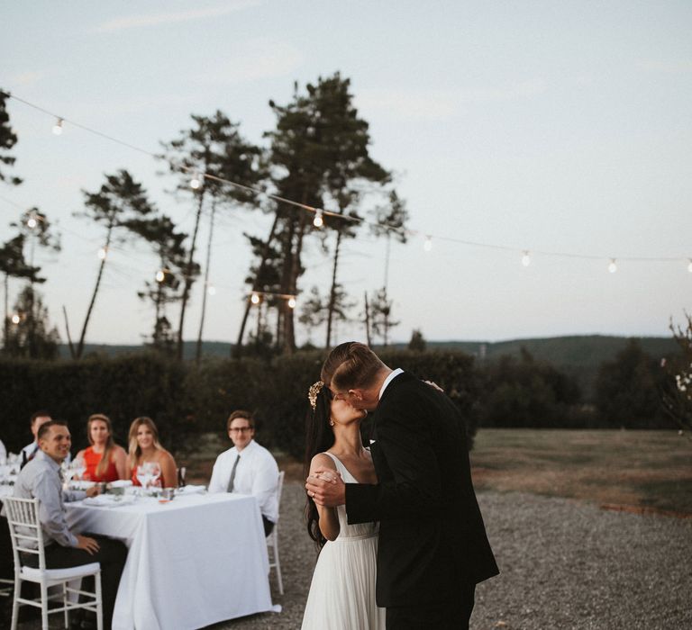 Elegant Destination Wedding In Tuscany At San Galgano Abbey With Bride In Bespoke Dress By Madame Paulette With Images From James Frost Photography