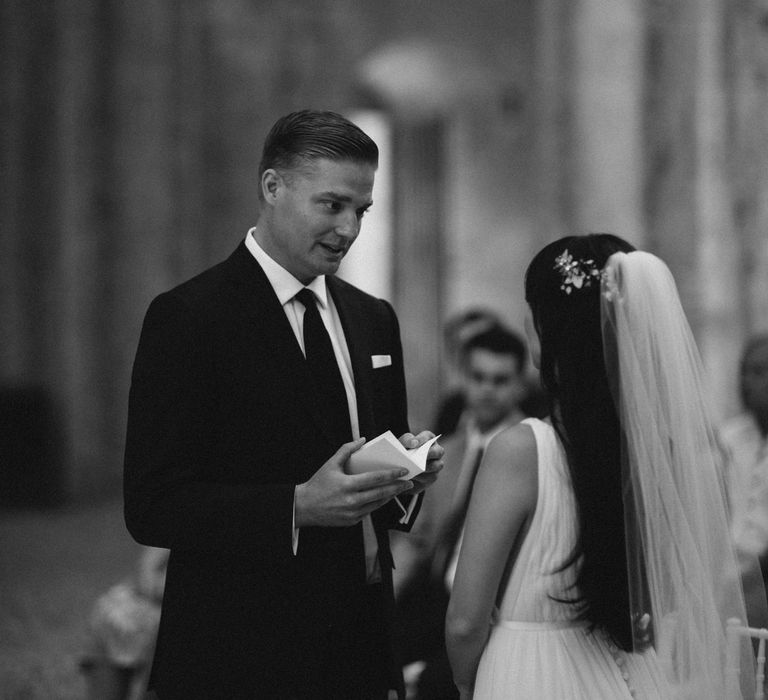 Elegant Destination Wedding In Tuscany At San Galgano Abbey With Bride In Bespoke Dress By Madame Paulette With Images From James Frost Photography