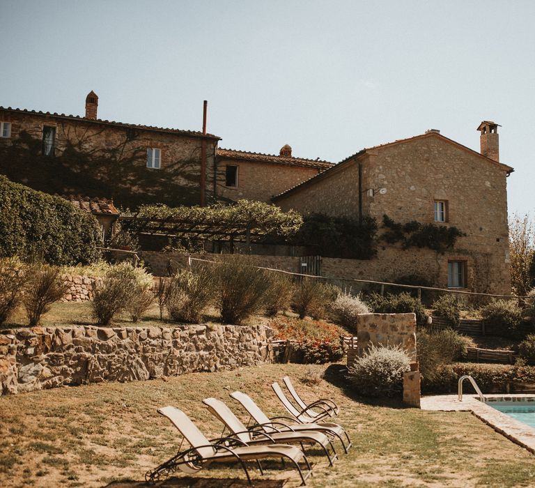 Elegant Destination Wedding In Tuscany At San Galgano Abbey With Bride In Bespoke Dress By Madame Paulette With Images From James Frost Photography