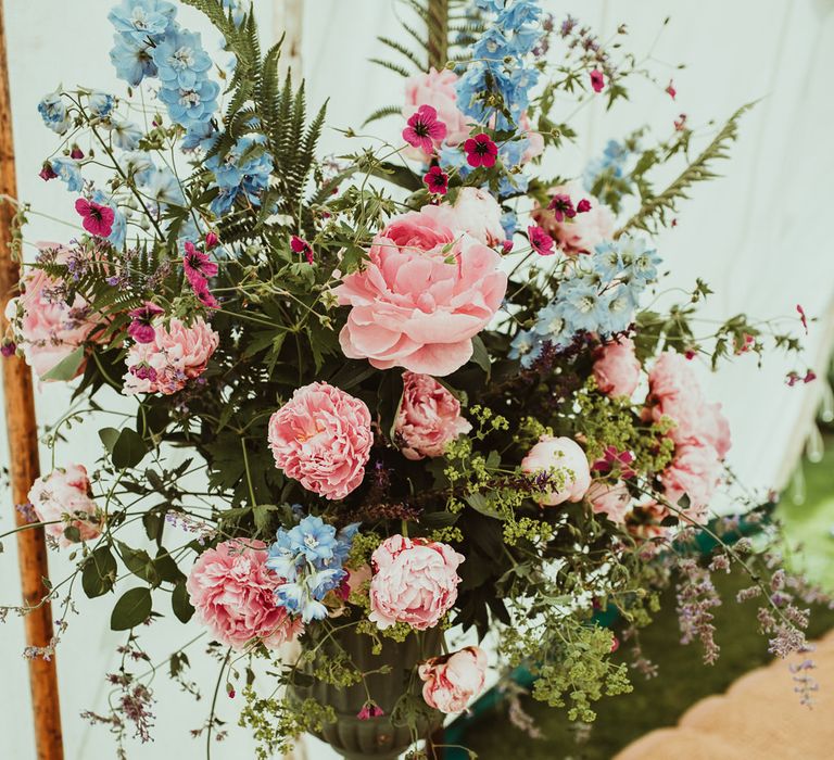 Home Grown Wedding Flowers