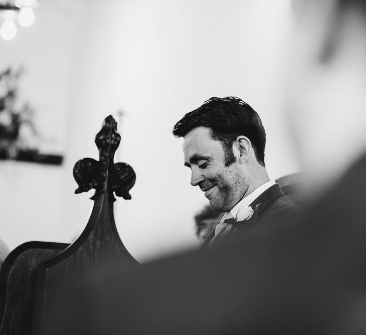 Groom Waiting For Bride at Church