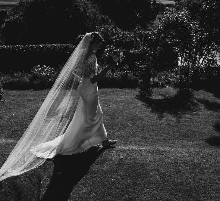 Bride in Louise Selby Gown