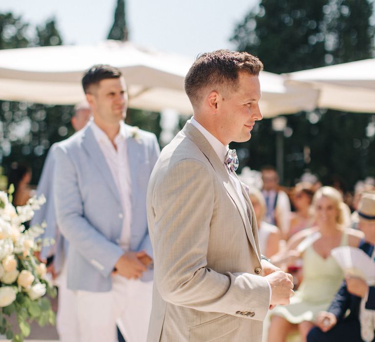 Groom at the Altar