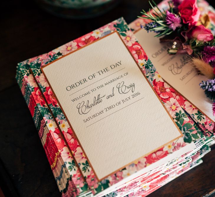 Floral Wedding Stationery by Quints Of Jersey